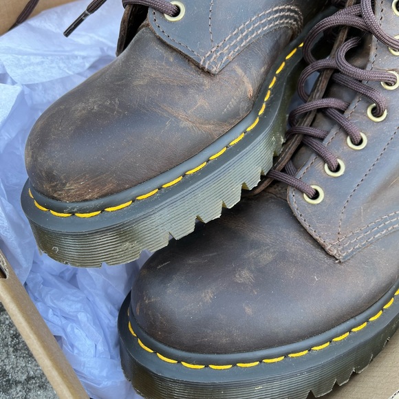 Doc Martens 1460 Bex Crazy Horse Brown. Men’s 9. Women’s 10. - Picture 4 of 8